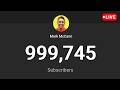 1 MILLION SUBSCRIBER LIVE COUNTDOWN