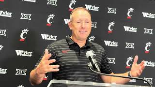 Cincinnati Head Coach Scott Satterfield - Week One Presser (Boston College)