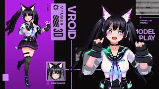 Anime Inspired VTuber ✨【Vroid Commission】