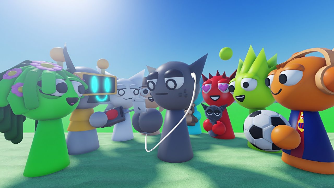 Sprunki Summer in sea! Instead Videos 24 HOURS! Roblox Animation