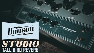 Benson Amps Studio Tall Bird Reverb Rackmount Reverb Demo