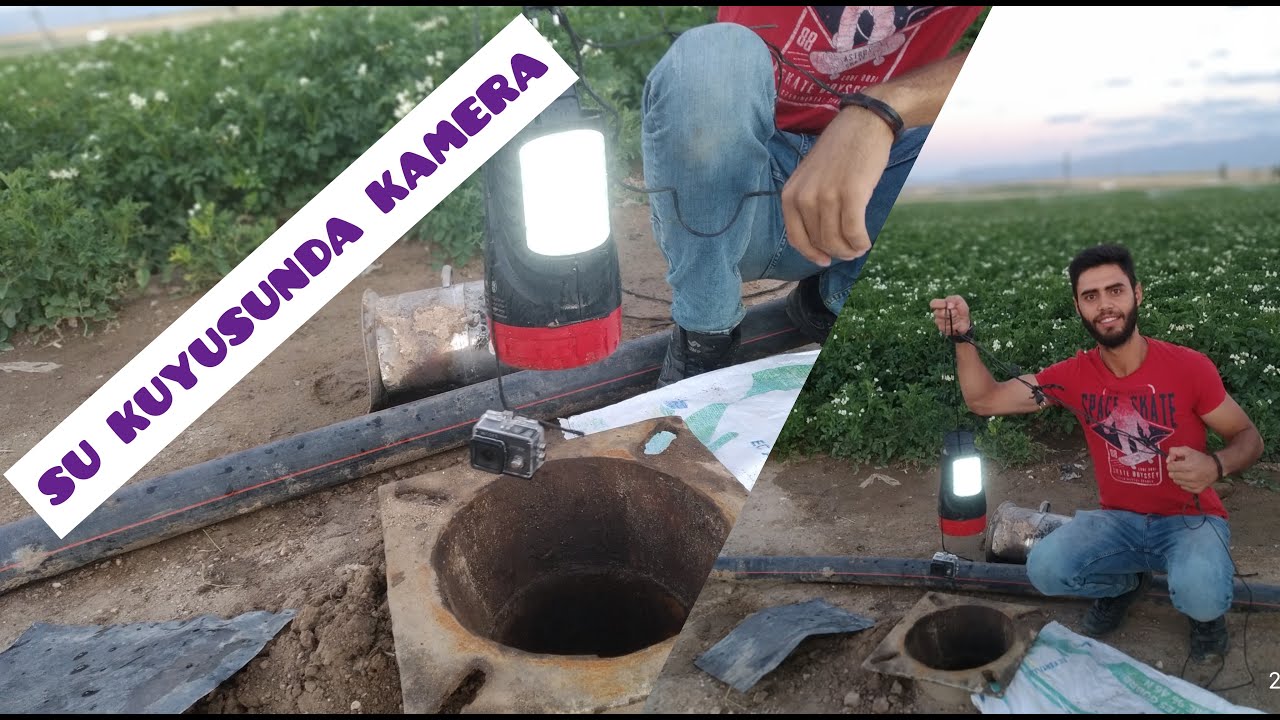 SU KUYUSUNA KAMERAMI SALLADIK!! 86 METRE// SU KUYUSUNU AKSİYON KAMERAMLA İNCELEDİK. [GOPRO]