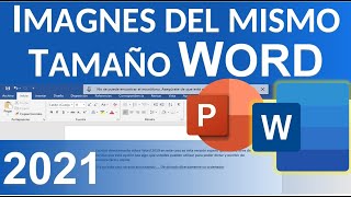 PONER IMAGENES DEL MISMO TAMAÑO WORD PONER IMAGENES DEL MISMO TAMAÑO WORD