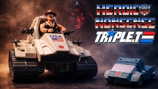 Heroic Nonsense Transforms the Transformers x GI Joe Triple T