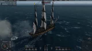 Naval Action - Endymion vs Belle Poule with Brig support
