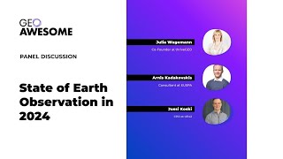 EO Hub Survey Insights: The State of Earth Observation in 2024 | Discussion Panel