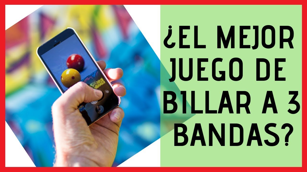 ✅✅ El MEJOR juego de BILLAR a 3 BANDAS para ANDROID 📲| IPHONE 📲 2019 ✅✅