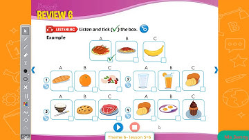 [I-Learn Smart Start special edition] - Grade 2 - Theme 6- Food and Drink- lesson 5+6