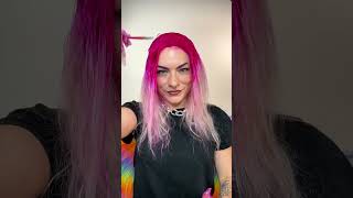 Let the horror commence with this terrifyingly beautiful dyed hair with @splathairdye