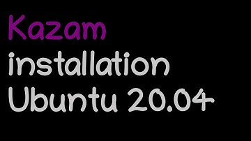 Kazam installation on Ubuntu 20.04