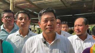 Mandwi Block ni Kainwichidok VC BJP ni Candidate rok  Nomination Bwlai Yapharlaikha