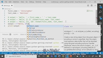 12 实操格式化字符串｜小甲鱼原创翻译—微软官方 Python 教程