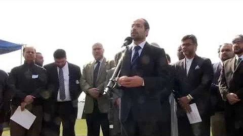 CAIR Director Nihad Awad Speaks at News Conference Before Burial of Chapel Hill Murder Victims