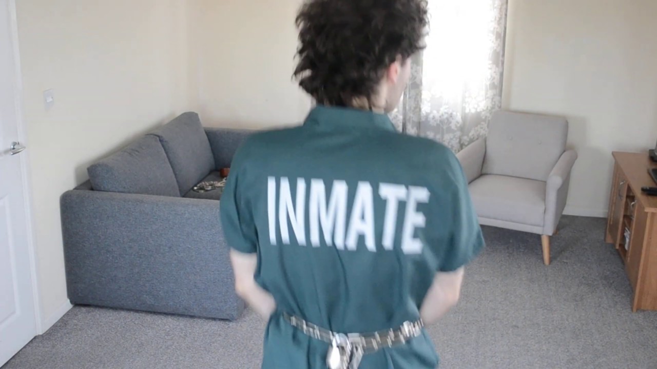 Shackled inmate escort to super max prison - YouTube