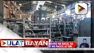 Pagawaan ng substandard na bakal sa Davao City, sinalakay ng PAOCC at NBI