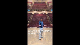NYC Spots Guide: Top Indoor Activities in New York City | Escape the Outdoor Chaos!"