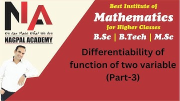 Differentiabilty Of function of Two Variable 2