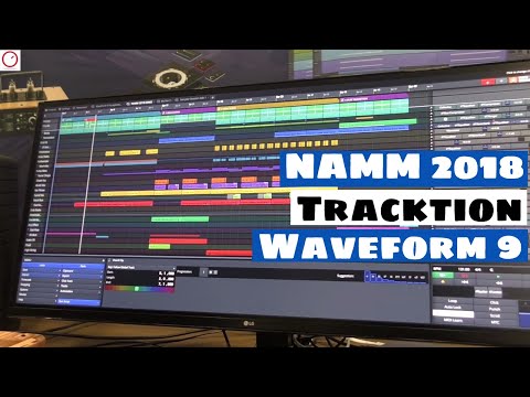 NAMM 2018: Tracktion Waveform 9 DAW & RetroMod Instruments