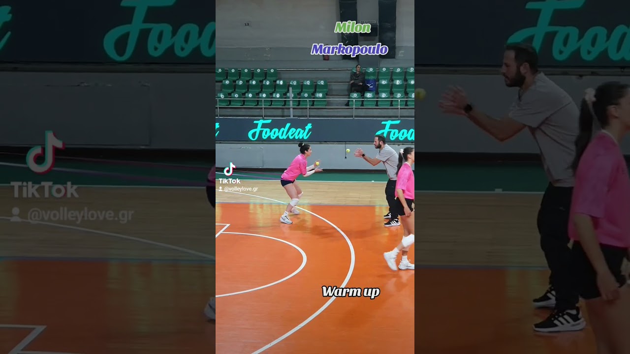 Milon vs Markopoulo warm up 