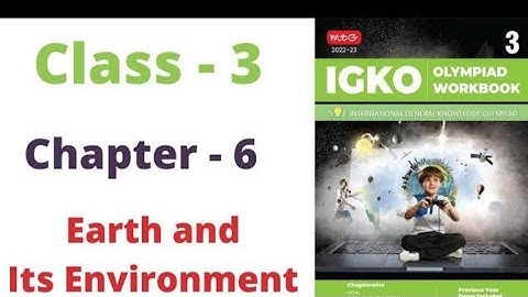 Class 3 GK Olympiad IGKO 2024|Earth & it