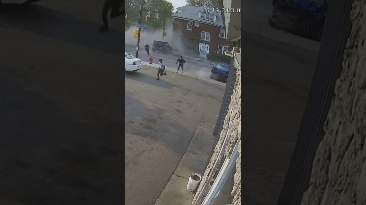 A car crash into a building leaves family homeless. #shorts #shortsvideo