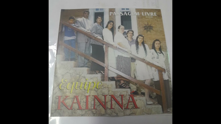 EQUIPE KAINNÁ NUNCA VI TANTA GLÓRIA CANTADO