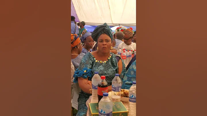 WATCH ENIOLA AJAO REACTIONS AT THE BURIAL RECEPTION #liveevents #gistreporter #odunladeadekola
