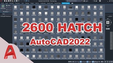 AutoCAD 2022 | How to Install Custom Hatch Patterns