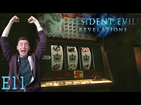 Video: Resident Evil Revelations - Avsnitt 4, A Nightmare Revisited: Iron Anchor Key Location, Coins At The Casino, Machine Gun Location