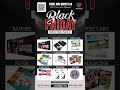 #BlackFridaySale #PrintAndGraphTS #USA #PrintingServices #CustomPrinting #NY #NewYork #BlackFriday