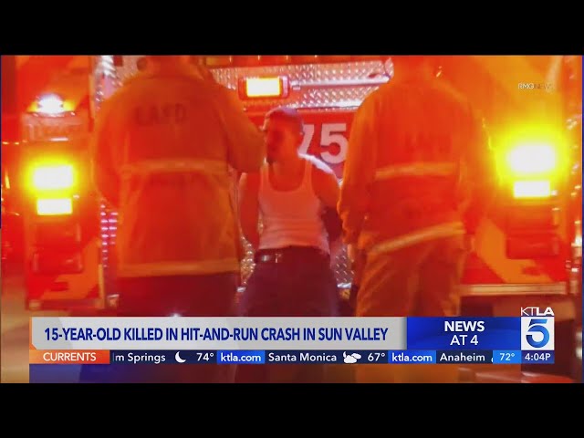Teen expectant father dead after being hit by car in Sun Valley