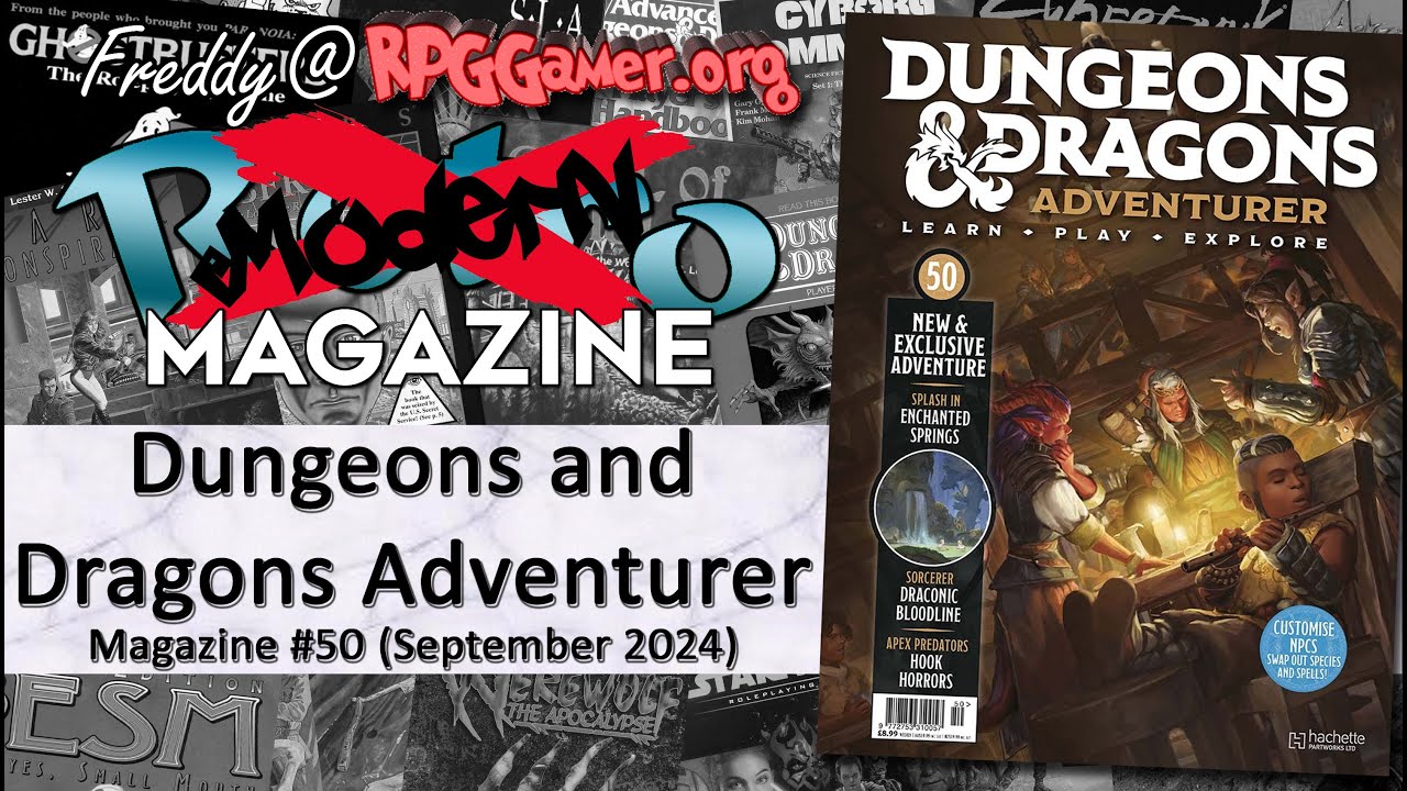 Dungeons & Dragons Adventurer #50 (Hatchette Partworks, September 2024) | Modern Magazine