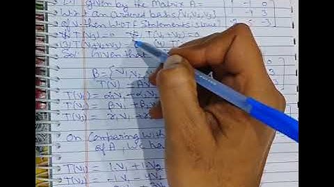 CSIR NET-JRF DECEMBER 2019 LINEAR ALGEBRA PART B & PART C QUESTIONS AND SOLUTIONS 