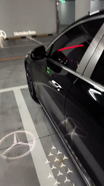 2025 Mercedes Benz E-class welcome light #mercedes #mercedesbenz #eclass #luxurycar