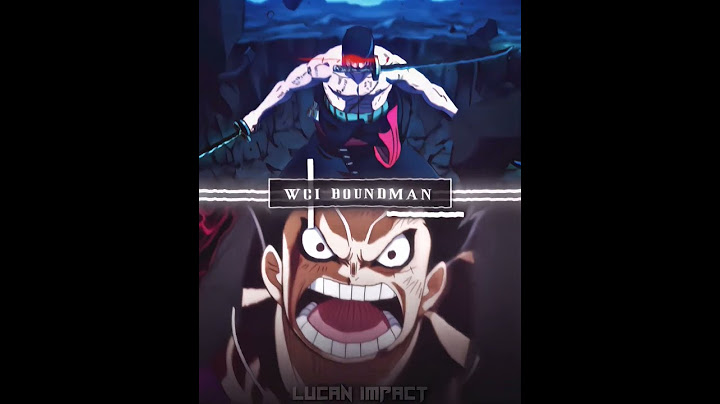 Zoro vs Luffy's forms
