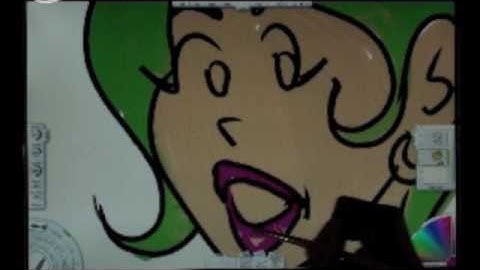 ArtRage 2.5 Cartoon Drawing Demo - ArtRage Tutorials Ep. 1 on Abba Studios