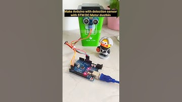 DIY Smart Dustbin using Arduino | Automatic Dustbin Project #Shorts#diy #tech #arduino #electronic