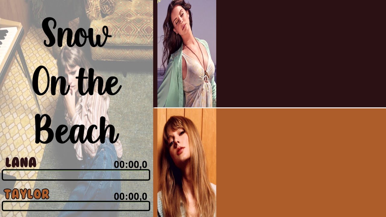 Taylor Swift (feat. More Lana Del Rey) - Snow on the Beach | Line Distribution + Lyrics