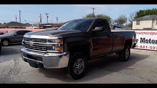 2015 Chevy Silverado 2500 Single Cab...SOLD