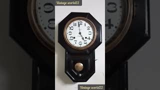 Made in japan seikosha wall clock from 1950s.                [vintage world22]