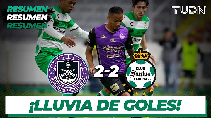 Resumen y goles | Mazatln 2-3 Santos | Copa por Mx...
