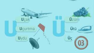 Turkish Vowels, Türkçe Sesli Harfler Ünlüler