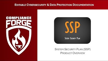 Editable System Security Plan (SSP) Template