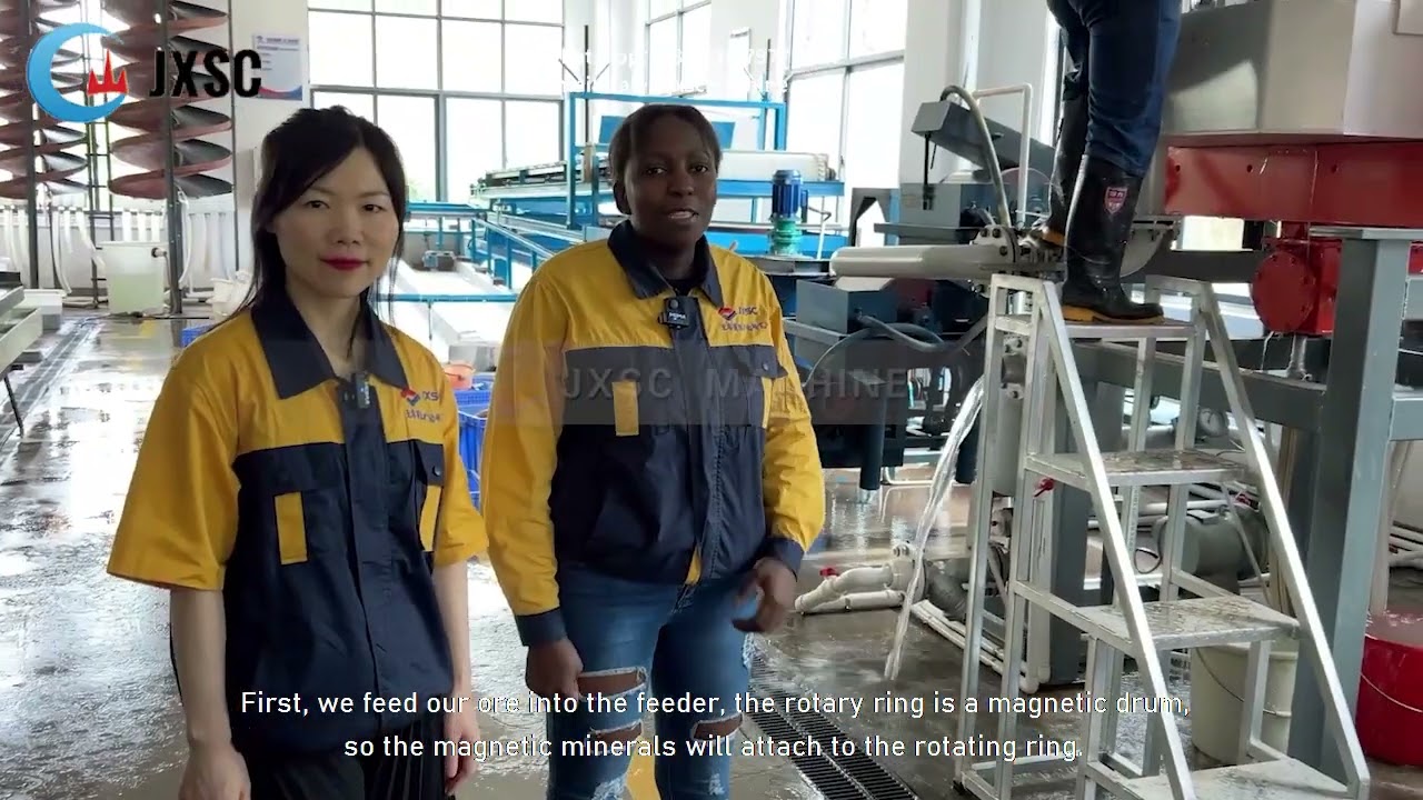 High Gradient Slurry Magnetic Separator for Silica Sand Removal and Purification