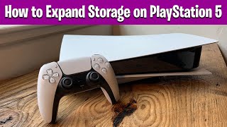 How to Expand Storage on PlayStation 5