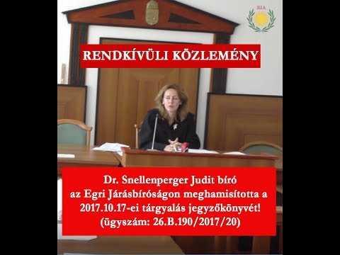 Videó: A Bírói Bíróság Felépítése és Működési Módja