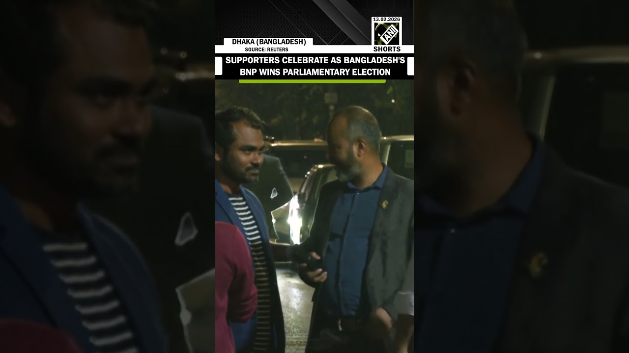 Supporters celebrate as Tarique Rahman led BNP wins historic parliamentary election in Bangladesh