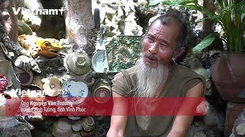 Ngôi nhà "kỳ lạ" của người đàn ông Việt đam mê đĩa cổ