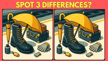 Only 1% Can Spot The 3 Differences | Quiz Puzzle
