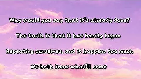 Oliver Tree - Here We Go Again (lyric video) ft. David Guetta